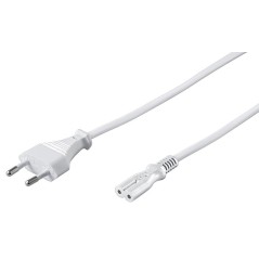 MicroConnect 10m White Power Cord Notebook PE0307100W - Reliable & Durable